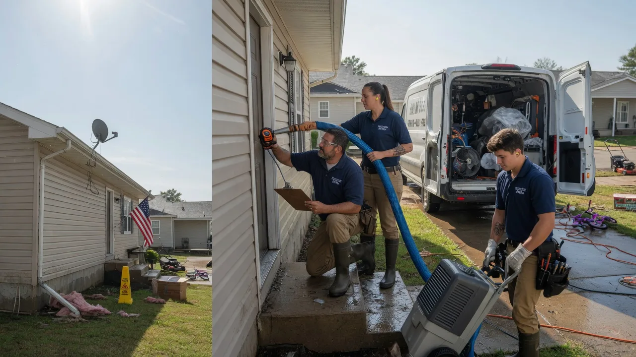 Ceiling Water Damage Restoration in Twin Lakes, WI near me